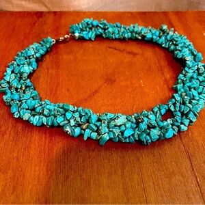 Turquoise Beaded Necklace